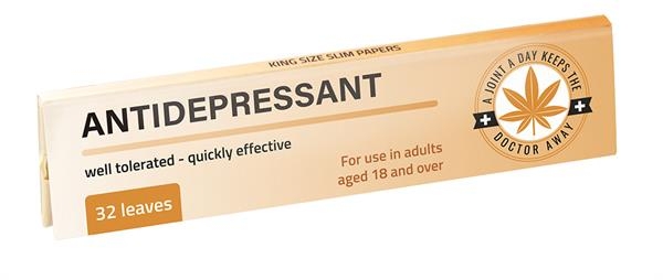 Choosypapers King Size Slim Zigarettenpapier Antidepressant
